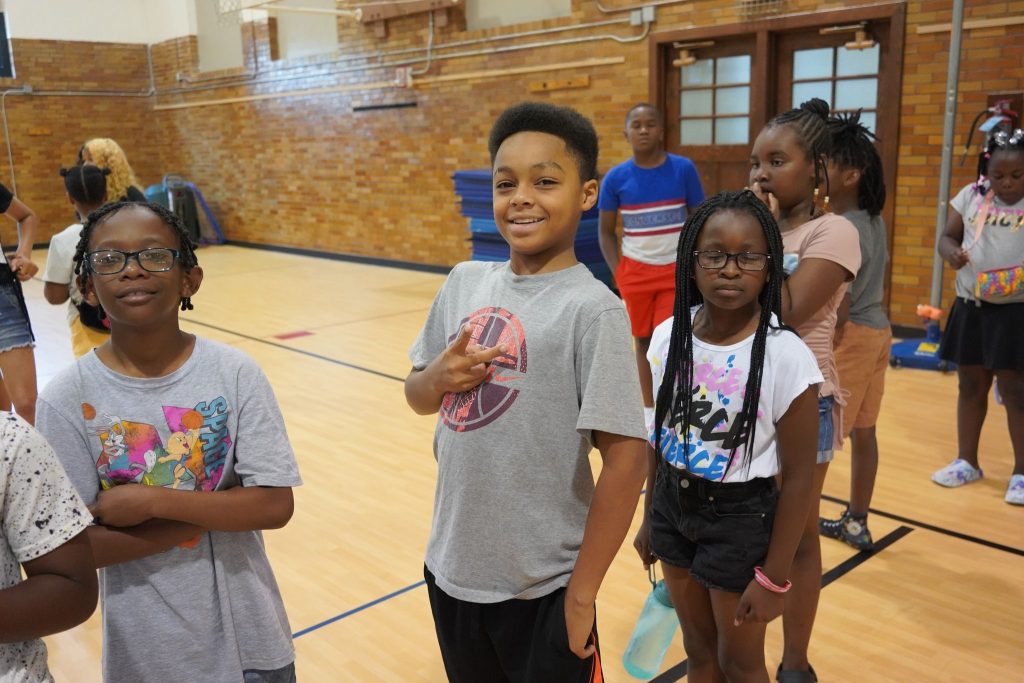 children at an after care program